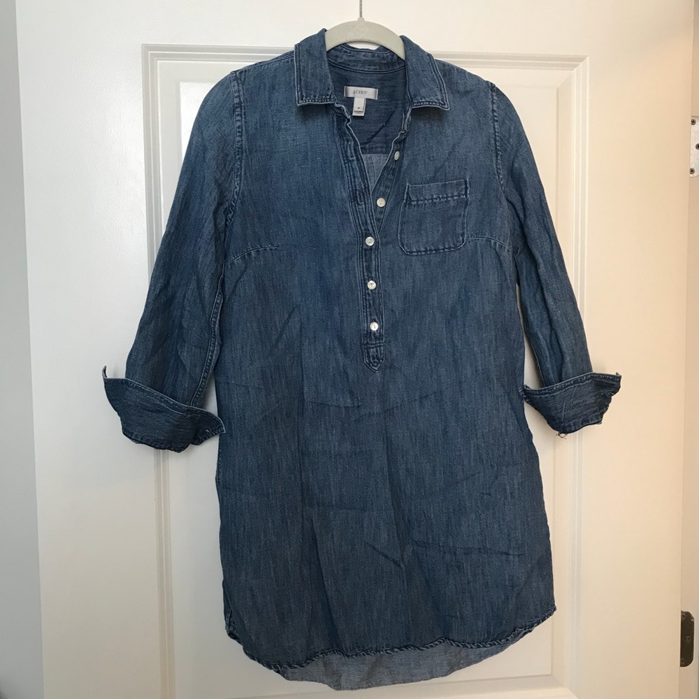 J. Crew Chambray tunic
